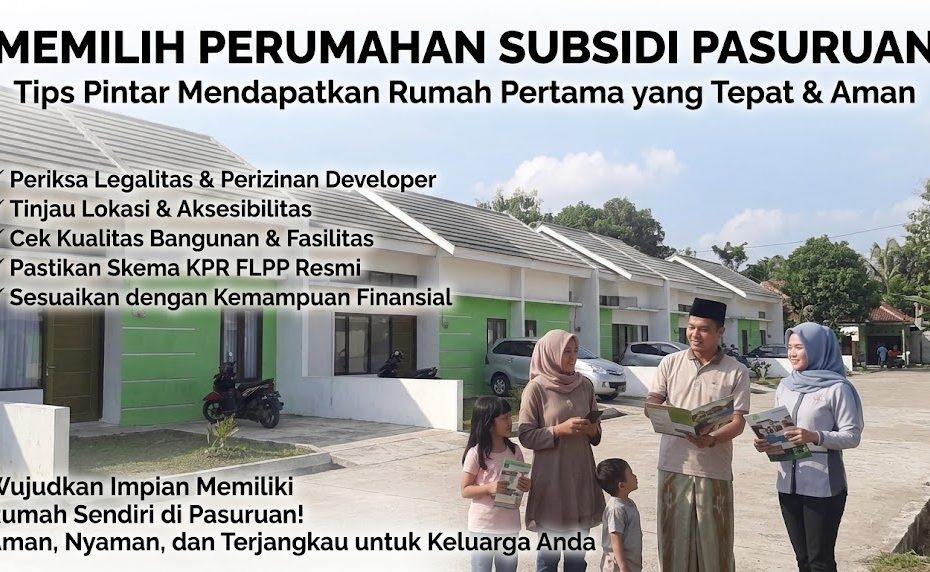 Daftar Memilih Perumahan Subsidi Kota Pasuruan yang Terpercaya